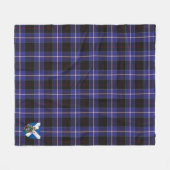 Couverture Polaire Scotts Dunlop Tartan Plaid (Devant (Horizontal))
