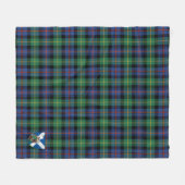 Couverture Polaire Scotts Farquharson Ancien Tartan Plaid (Devant (Horizontal))