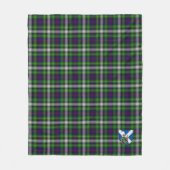 Couverture Polaire Scotts Farquharson Tartan Plaid (Devant)