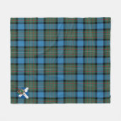 Couverture Polaire Scotts Ferguson Plaid Tartan Ancien (Devant (Horizontal))