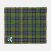 Couverture Polaire Scotts Ferguson Plaqué Tartan moderne (Devant (Horizontal))