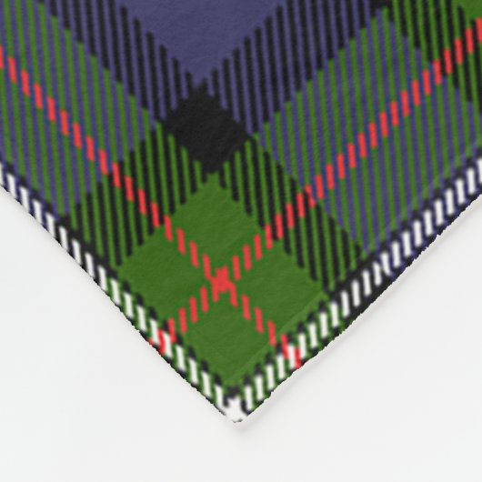 Couverture Polaire Scotts Ferguson Plaqué Tartan moderne (Coin)