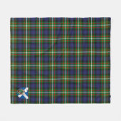 Couverture Polaire Scotts Ferguson Tartan Plaid (Devant (Horizontal))