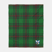 Couverture Polaire Scotts Fife District Tartan Plaid (Devant)