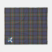 Couverture Polaire Scotts Fletcher De Dunans Tartan Plaid (Devant (Horizontal))