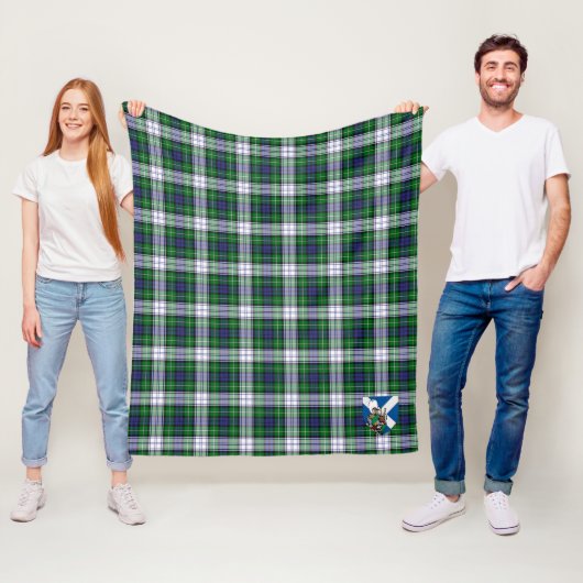 Couverture Polaire Scotts Forbes Robe Tartan Plaid (En situation)