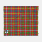 Couverture Polaire Scotts Forrester Tartan Plaid (Devant (Horizontal))