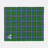 Couverture Polaire Scotts Forsyth Tartan Plaid (Devant (Horizontal))