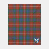 Couverture Polaire Scotts Fraser Ancient Tartan Plaid (Devant)