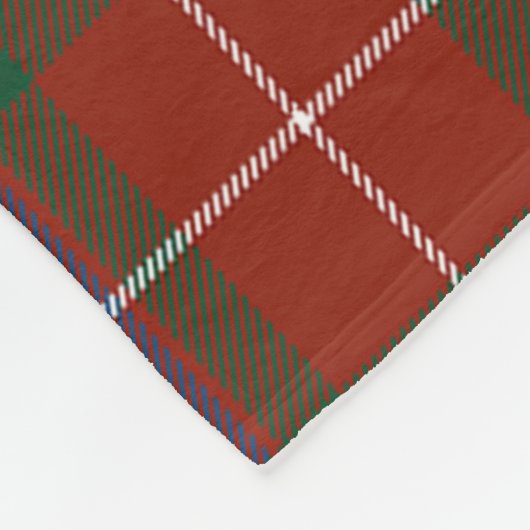 Couverture Polaire Scotts Fraser Ancient Tartan Plaid (Coin)