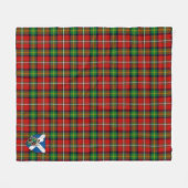 Couverture Polaire Scotts Fullerton Tartan Plaid (Devant (Horizontal))