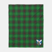 Couverture Polaire Scotts Ged Tartan Plaid (Devant)