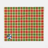 Couverture Polaire Scotts Gibson Tartan Plaid (Devant (Horizontal))