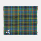 Couverture Polaire Scotts Gillies Ancienne Tartan Plaid (Devant (Horizontal))