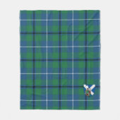 Couverture Polaire Scotts Glen Ancien Tartan Plaid (Devant)