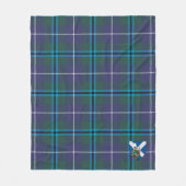 Couverture Polaire Scotts Glen Tartan moderne Plaid (Devant)