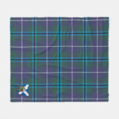 Couverture Polaire Scotts Glen Tartan moderne Plaid (Devant (Horizontal))