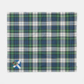 Couverture Polaire Scotts Gordon habillent Tartan Plaid Ancien (Devant (Horizontal))
