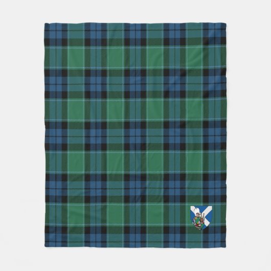 Couverture Polaire Scotts Graham De Menteith Ancient Tartan Plaid (Devant)