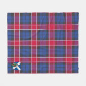 Couverture Polaire Scotts Graham De Menteith Pink Tartan Plaid (Devant (Horizontal))
