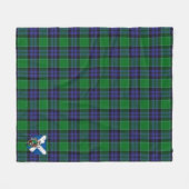 Couverture Polaire Scotts Graham de Menteith Tartan Plaid (Devant (Horizontal))
