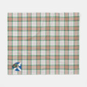 Couverture Polaire Scotts Grant of Auchétroite Tartan Plaid (Devant (Horizontal))