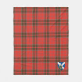 Couverture Polaire Scotts Grant Patiné Tartan Plaid (Devant)