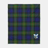 Couverture Polaire Scotts Gunn Tartan Plaid Moderne (Devant)