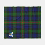 Couverture Polaire Scotts Gunn Tartan Plaid Moderne (Devant (Horizontal))