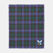 Couverture Polaire Scotts Guthrie Moderne Tartan Plaid (Devant)