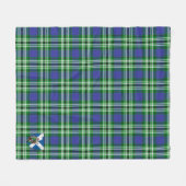 Couverture Polaire Scotts Haliburton Tartan Plaid (Devant (Horizontal))