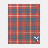 Couverture Polaire Scotts Hamilton Ancient Tartan Plaid (Devant)