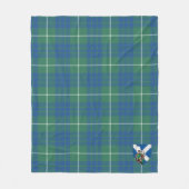 Couverture Polaire Scotts Hamilton Chasse Tartan Plaid Ancien Tartan  (Devant)