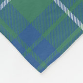 Couverture Polaire Scotts Hamilton Chasse Tartan Plaid Ancien Tartan  (Coin)