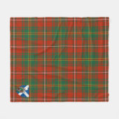 Couverture Polaire Scotts Hay Ancient Tartan Plaid (Devant (Horizontal))