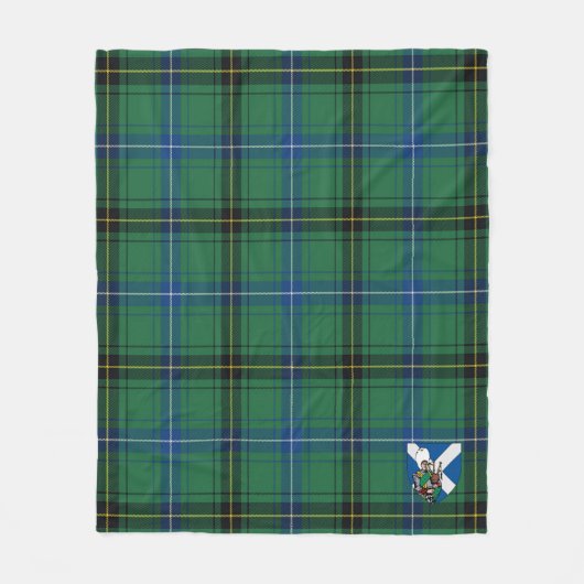 Couverture Polaire Scotts Henderson Ancien Tartan Plaid (Devant)