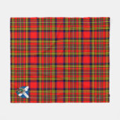 Couverture Polaire Scotts Hepburn Tartan Plaid (Devant (Horizontal))