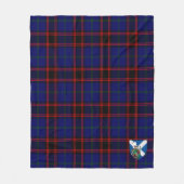Couverture Polaire Scotts Home Tartan Plaid moderne (Devant)