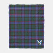 Couverture Polaire Scotts Hunter Tartan Plaid Moderne (Devant)