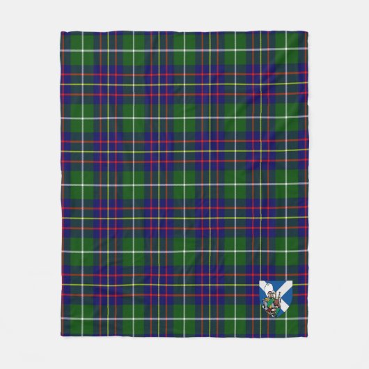 Couverture Polaire Scotts Inglis Tartan Plaid Moderne (Devant)