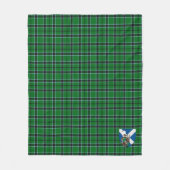 Couverture Polaire Scotts Innes Chasse Tartan Plaid (Devant)