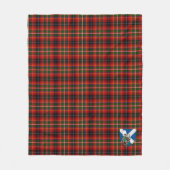 Couverture Polaire Scotts Innes de Moray Tartan Plaid (Devant)