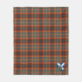Couverture Polaire Scotts Innes Tartan Plaid Ancien (Devant)