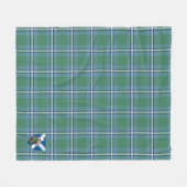 Couverture Polaire Scotts Irvine Tartan Plaid (Devant (Horizontal))