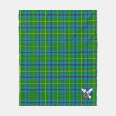 Couverture Polaire Scotts Johnston Tartan Plaid (Devant)