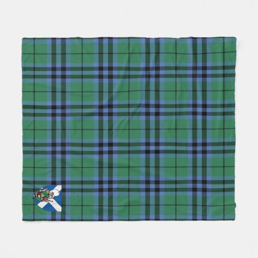 Couverture Polaire Scotts Keith Ancient Tartan Plaid (Devant (Horizontal))