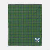Couverture Polaire Scotts Kennedy Tartan Plaid (Devant)