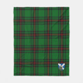 Couverture Polaire Scotts Kirkcaldy Tartan Plaid (Devant)