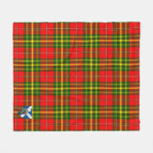 Couverture Polaire Scotts Leask Tartan Plaid (Devant (Horizontal))