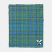 Couverture Polaire Scotts Lockhart Ancien Tartan Plaid (Devant)